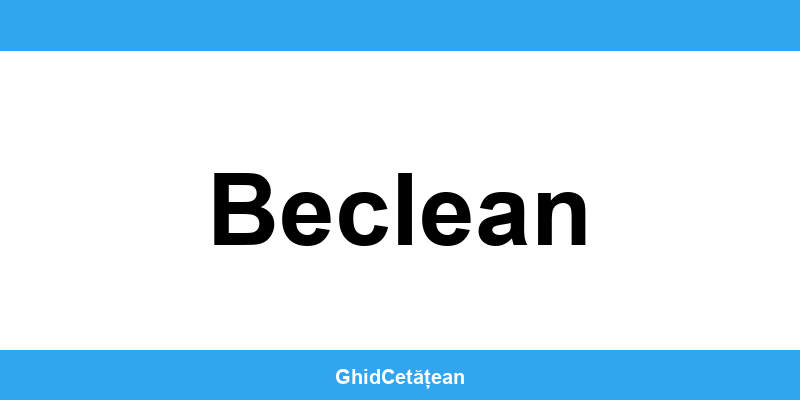 Evidența Populației Beclean (SPCLEP) – programare online