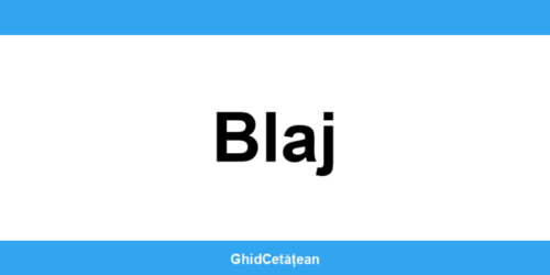 Evidența Populației Blaj (SPCLEP) – programare online