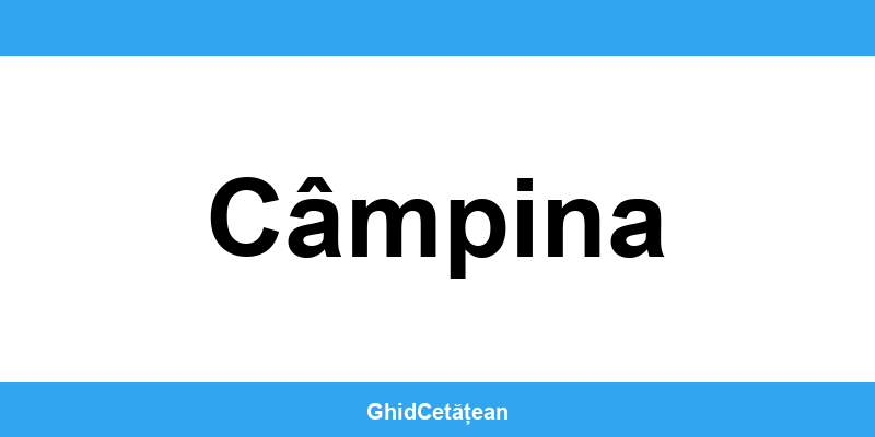 Evidența Populației Câmpina (SPCLEP) – programare online