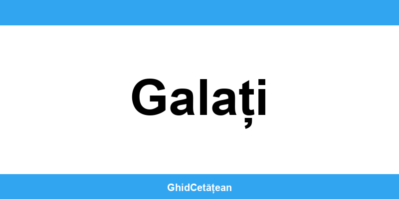 Evidența Populației Galați (SPCLEP) – programare online