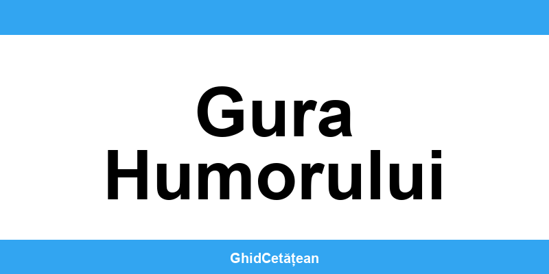 Evidența Populației Gura Humorului (SPCLEP) – programare online
