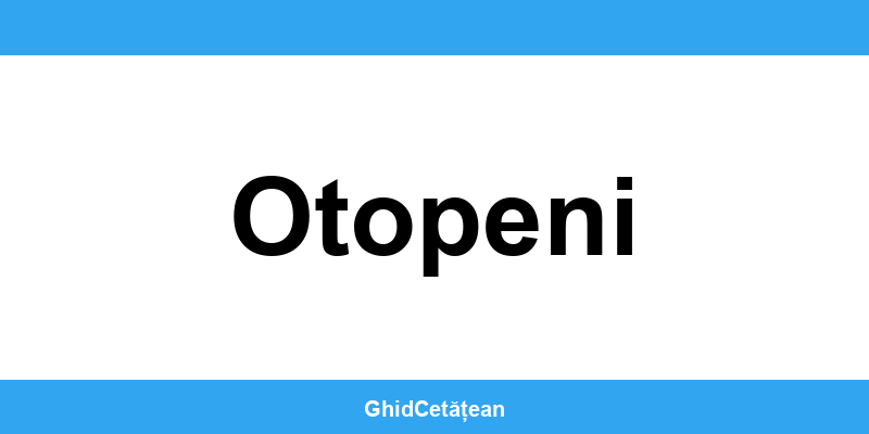 Evidența Populației Otopeni (SPCLEP) – programare online