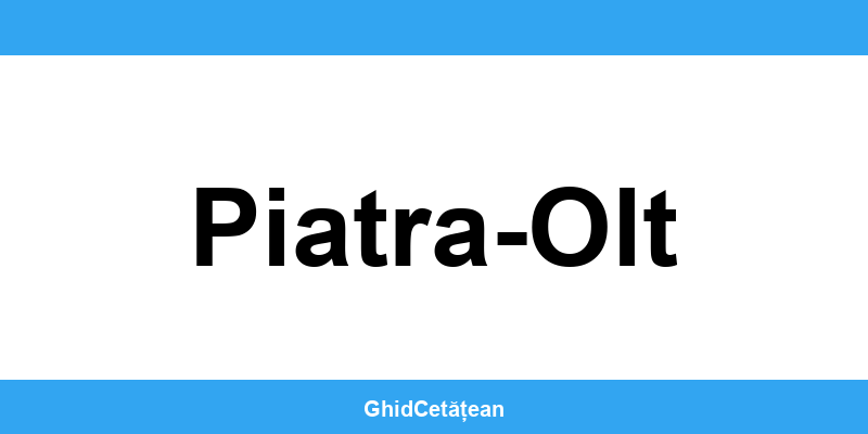 Evidența Populației Piatra-Olt (SPCLEP) – programare online