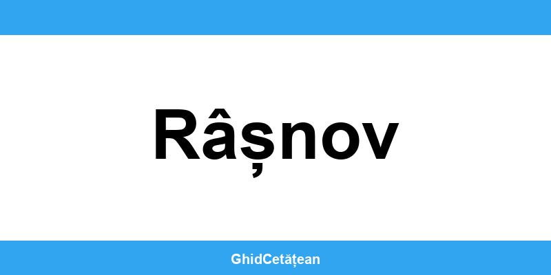 Evidența Populației Râșnov (SPCLEP) – programare online