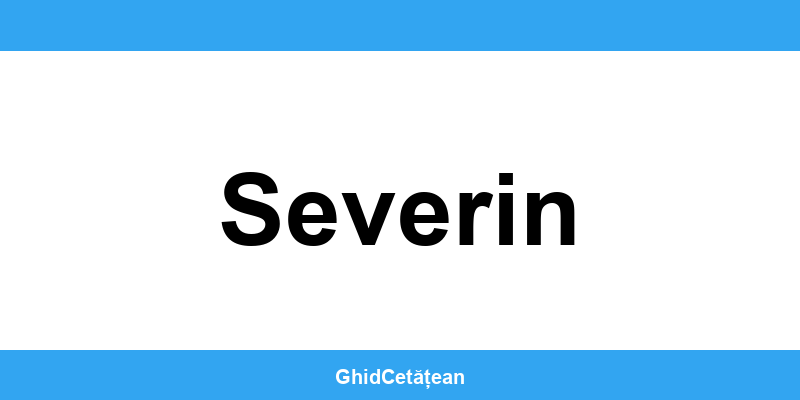 Evidența Populației Severin (SPCLEP) – programare online