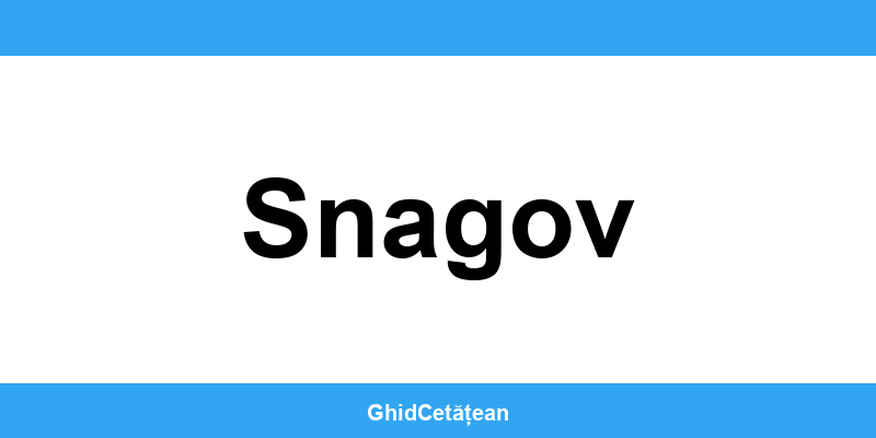 Evidența Populației Snagov (SPCLEP) – programare online