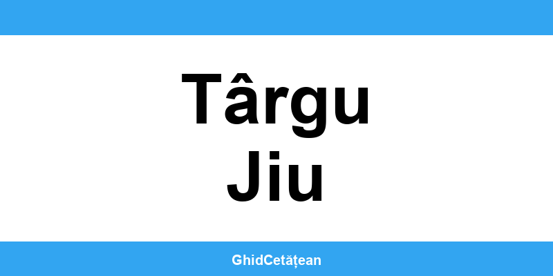Evidența Populației Târgu Jiu (SPCLEP) – programare online