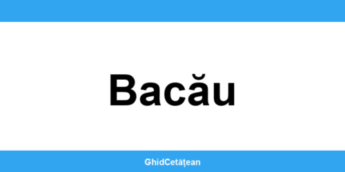 Evidența Populației Bacău (SPCLEP) – programare online