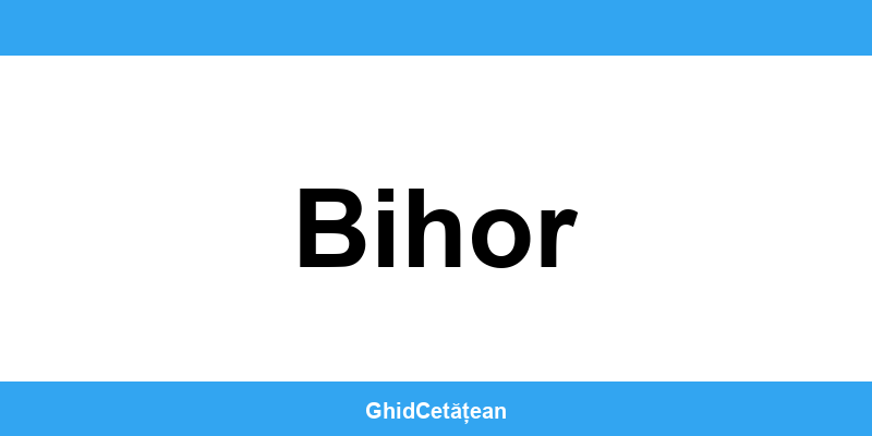 Evidența Populației Bihor (SPCLEP) – programare online