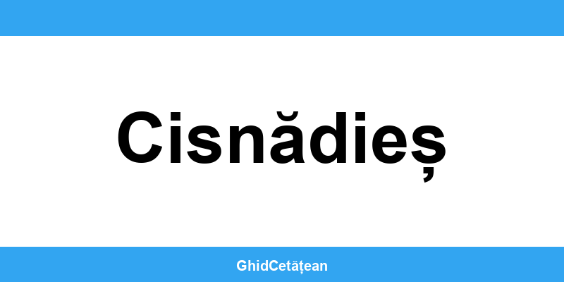 Evidența Populației Cisnădieș (SPCLEP) – programare online