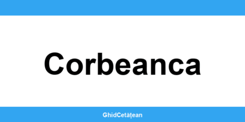 Evidența Populației Corbeanca (SPCLEP) – programare online