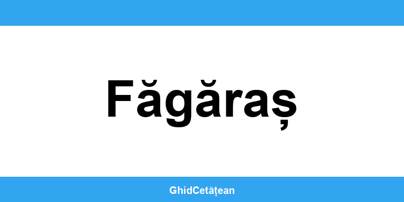 Evidența Populației Făgăraș (SPCLEP) – programare online