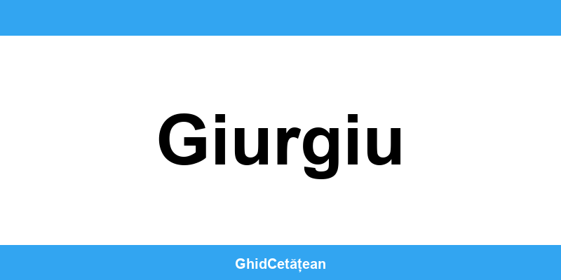 Evidența Populației Giurgiu (SPCLEP) – programare online