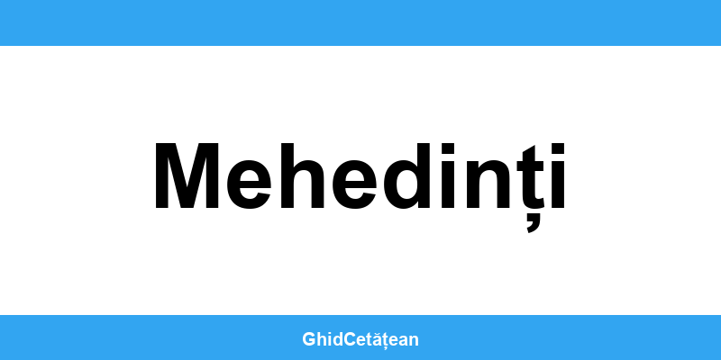 Evidența Populației Mehedinți (SPCLEP) – programare online