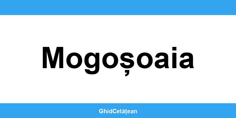 Evidența Populației Mogoșoaia (SPCLEP) – programare online