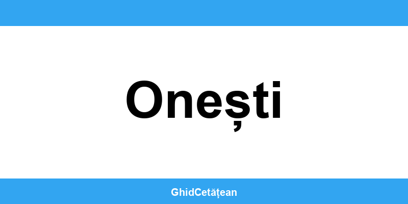 Evidența Populației Onești (SPCLEP) – programare online