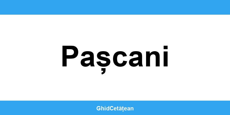 Evidența Populației Pașcani (SPCLEP) – programare online