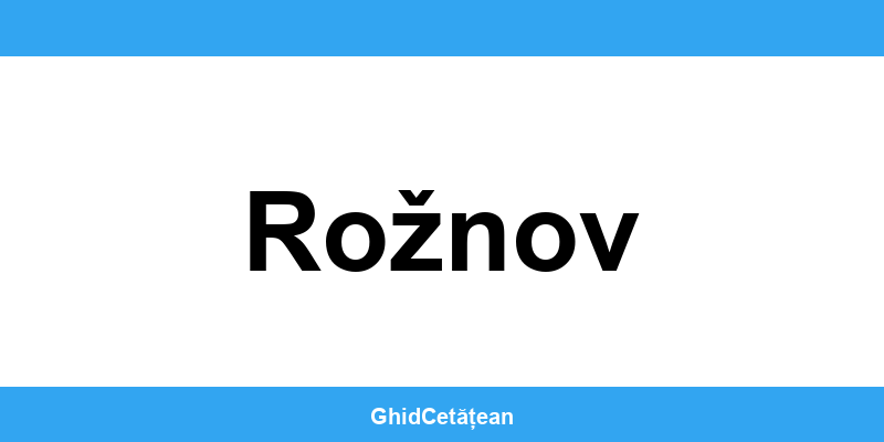 Evidența Populației Rožnov (SPCLEP) – programare online