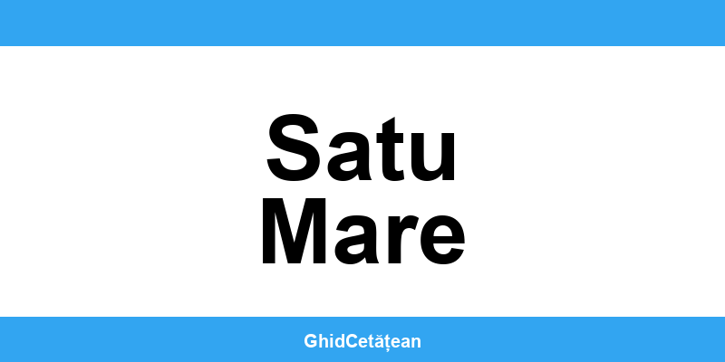 Evidența Populației Satu Mare (SPCLEP) – programare online
